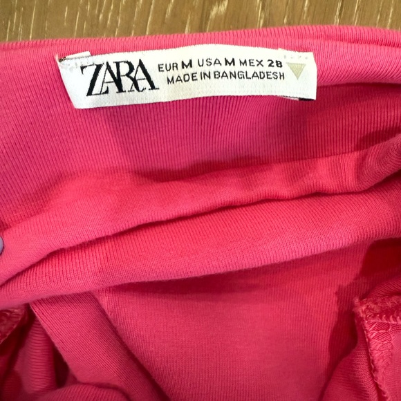 Zara Pink Spaghetti Strap Mini Dress - Picture 5 of 5